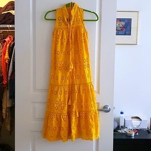 Yellow Kate Spade Lace Dress
